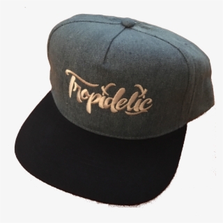 Snapback Hat Denim 2 Tone W/ Trop Logo