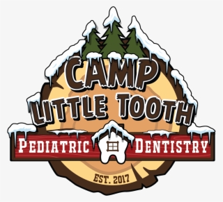 Camp Little Tooth Website Logo Snow Transp