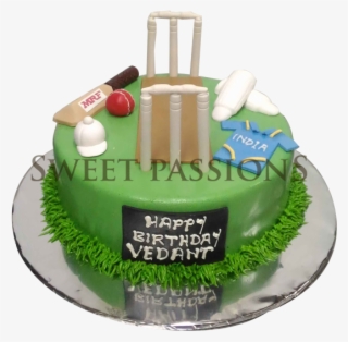 Cricket Cake Theme - Squiggly Line