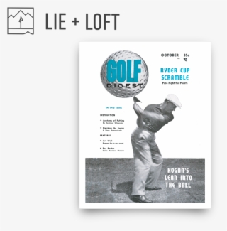 Ben Hogan Golf Digest Cover Print - Flyer