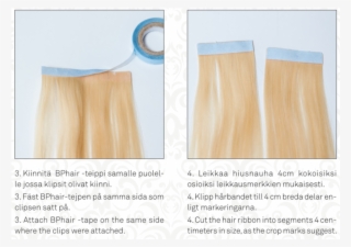 Bphair Multiway Dark Brown Hair Extension - Blond