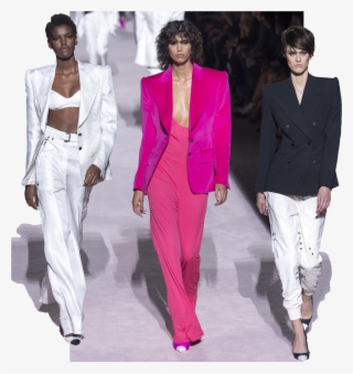 Transparent Fashion Show - Tom Ford Nyfw Spring 2018