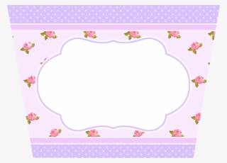 Shabby Chic Lilás &amp - Floral Tema Corujinha