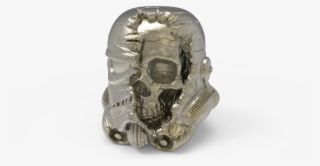Distressed Metals - Skull