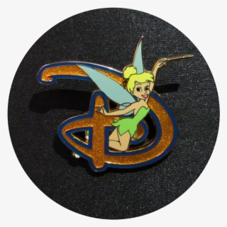 Tinkerbell Disney D Pin - Emblem
