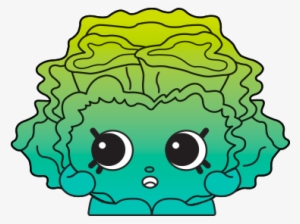 56223 Shopkins Glitzi Collectors Case Kris P Lettuce - Shopkins Kris P Lettuce