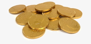 Fort Knox Gold Milk Chocolate Coins - Cash