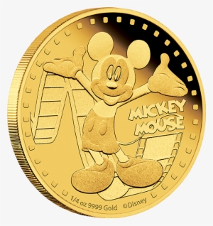 2014 1/4 Oz Gold Coin - Mickey Mouse Coin