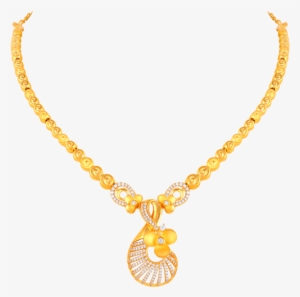 Gold Dollar Sign Chain Png - Necklace