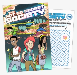Free Comics Free Activities Did They Say Free - Not-so Secret Society: Tale
