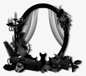 Cluster Frame 2a - Goth Frame Transparent Png