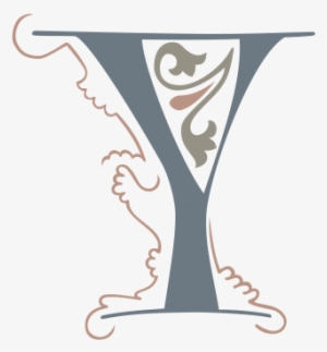 Gothic Letters, Gothic Letters, Abstract, Floral Designs - Emblem