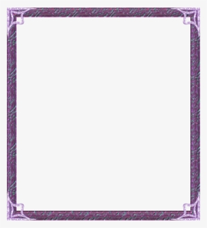 Dark Frame Png Photos - Purple Picture Frame Png