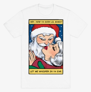 Santa Romance Comic Mens T-shirt - My Neck My Back My Anxiety Attack T Shirt