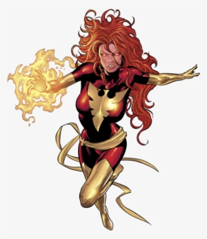Dark Phoenix Jean Grey Marvel Comics - Transparent X Men Phoenix