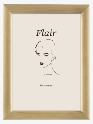 "flair 1" Wooden Frame, Birch, 10 X 15 Cm - Hama Holzrahmen Flair 1, Schwarz, 21 X 29,7 Cm, Din