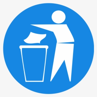 Trashcan, Garbage, Bin, Recycle Bin, Rubbish - Ne Pas Jeter Sur La Voie Publique