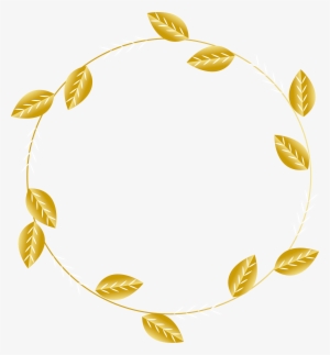 Svg Library Download Golden Vector Gold Foil - Gold Leaf Circle Png