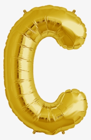 Blue Letter C 41cm Foil Balloon