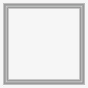 Silver Border Frame Transparent Png Image - Ipad Paper Prototype ...