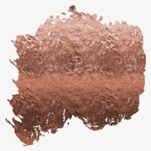 Rosegold Glitter Gold Foil Overlay Brushstroke Ftestick - Pixi Overnight Glow Serum