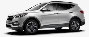 Silver Hyundai Png Transparent Image - 2018 Santa Fe Luxury White