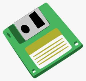 This Free Icons Png Design Of Green Floppy Disk