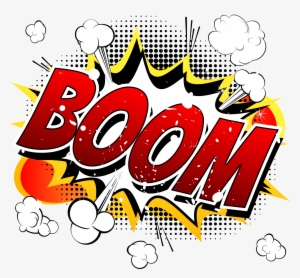 Clip Black And White Download Cartoon Comics Comic - Boom Comic Png