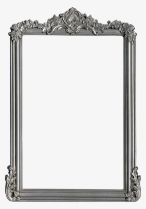 Silver Photo Frame Png