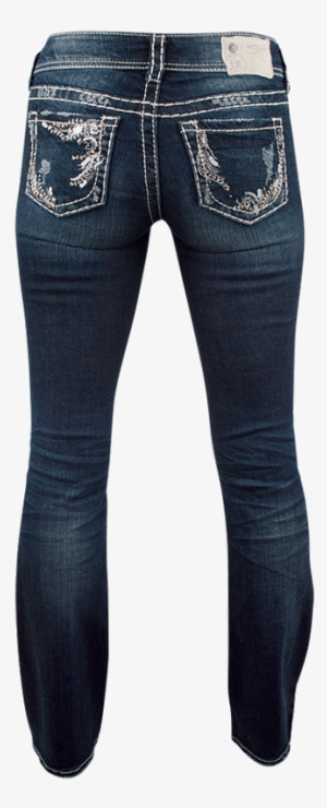 Silver Jeans Suki Bootcut With Border Pocket Jeans - Pinto Ranch