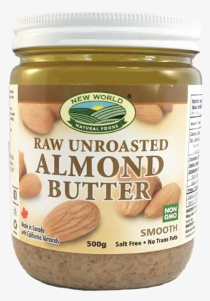 Raw Almond Butter Smooth Natural - Almond Butter 500g