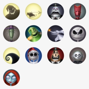 The Nightmare Before Christmas Icon Pack By Louie Mantia - Main Characters In The Nightmare Before Christmas