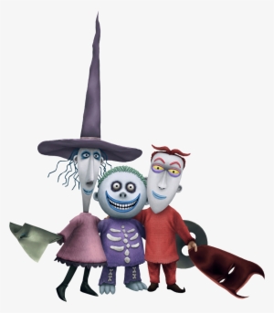 Nightmare Before Christmas Oogie's Revenge Lock, Shock, - Lock Shock And Barrel