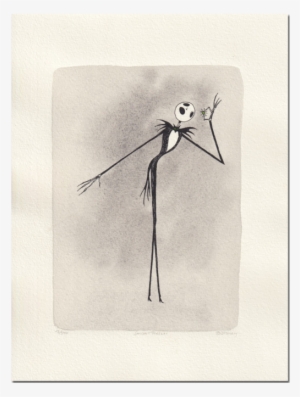 The Nightmare Before Christmas, Jack Skellington, Limited - Sketch