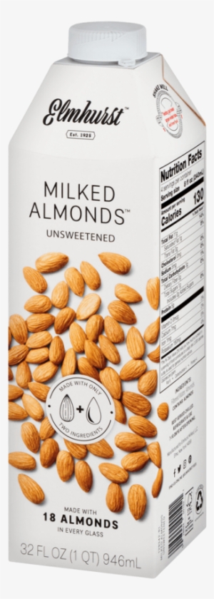 Unsweetened Milked Almonds™ - Elmhurst Milked Almonds