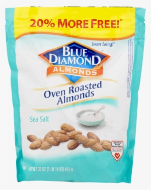 Blue Diamond Almonds, Oven Roasted, Sea Salt - 14 Oz