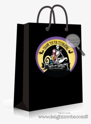 Nightmare Before Christmas Baby Shower Sticker Tags - Johnny Walker Black Labels Stickers