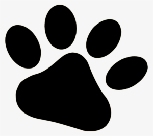 Cat Paw Clip Art - Dog Paw Vector Png