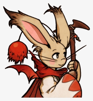 A Portrait Of A Final Fantasy Tactics Advanced Moogle - Final Fantasy Tactics Advance