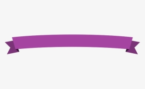 Purple Ribbon Png Hd - Transparent Background Purple Ribbon Png