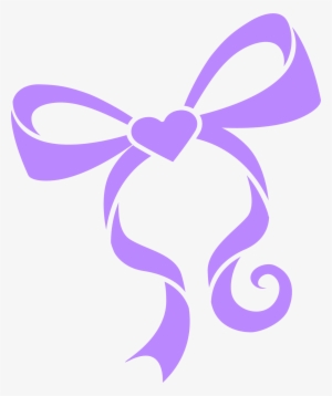 Purple Ribbon Clip Art - Purple