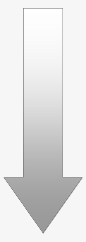Downwards Arrow Black Gradient - Portable Network Graphics