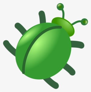 New Svg Image - Green Bug Png
