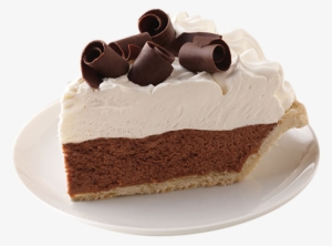 Gourmet French Silk Pie 10 Inch - French Silk Pie Slice