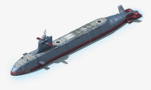 Ns-64 Nuclear Submarine L1 - Submarine Png