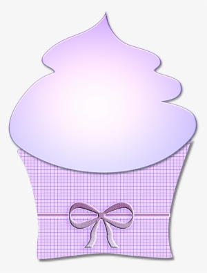 Purple Cupcake Clip Art - Lamp