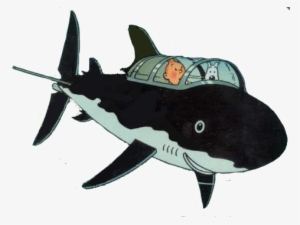 Submarine - Tintin Shark Submarine