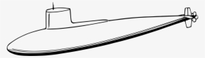 Submarine Computer Icons Drawing Public Domain - Clipart Of A Submarine