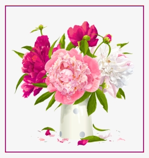 Hydrangea Clipart High Resolution - Peony Flower Clipart