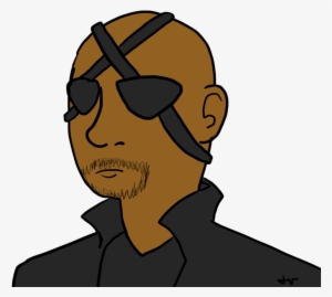 Eyepatch Transparent Nick Fury - Nick Fury Two Eye Patches